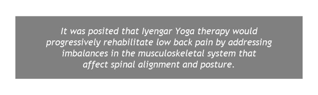 Iyengar Yoga Therapeutics Fatigue Chart - Yoga Life Style