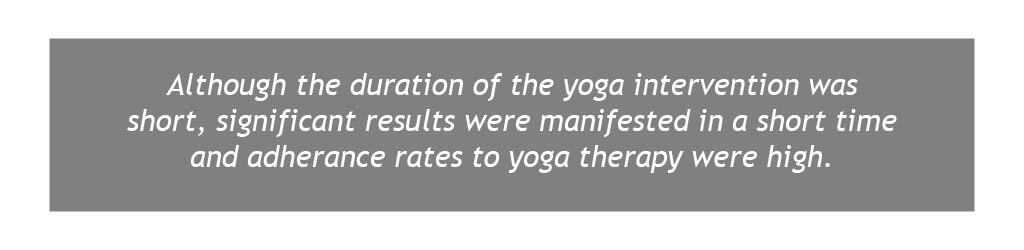 Study Resulted in Adherence to Yoga Practice