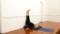 Iyengar yoga video thumbnail: Experienced level restorative and pranayama (414)