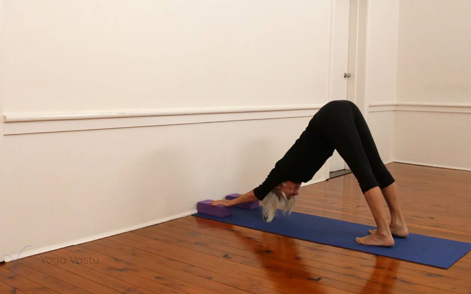 Online Iyengar yoga videos | Shoulders, abdominals plus inversions miscellaneous (215)