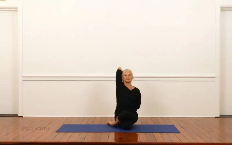 Gomukhasana pose