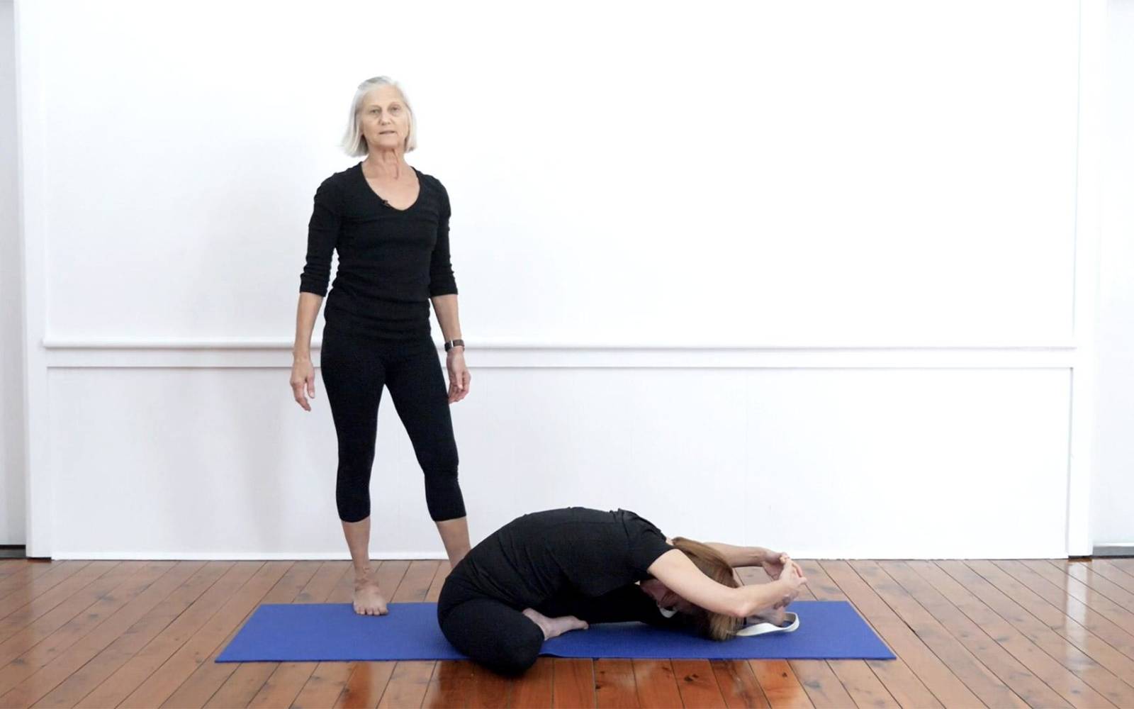 yin yoga caterpillar forward fold head to knee pose Janush… | Flickr
