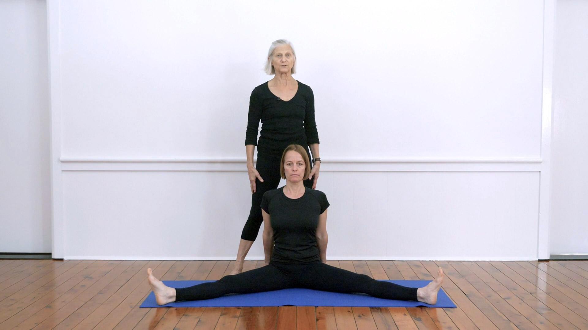 Seated Wide Angle Pose Sequence