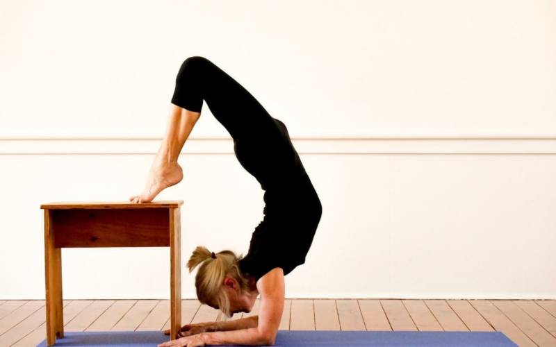 Iyengar yoga video thumbnail: Pixie Lillas Iyengar Workshop at Hamilton Yoga