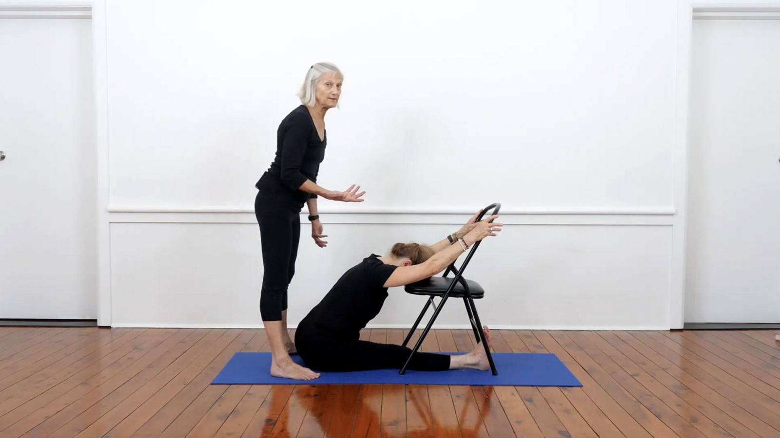 Forward bend sequence for general to experienced students