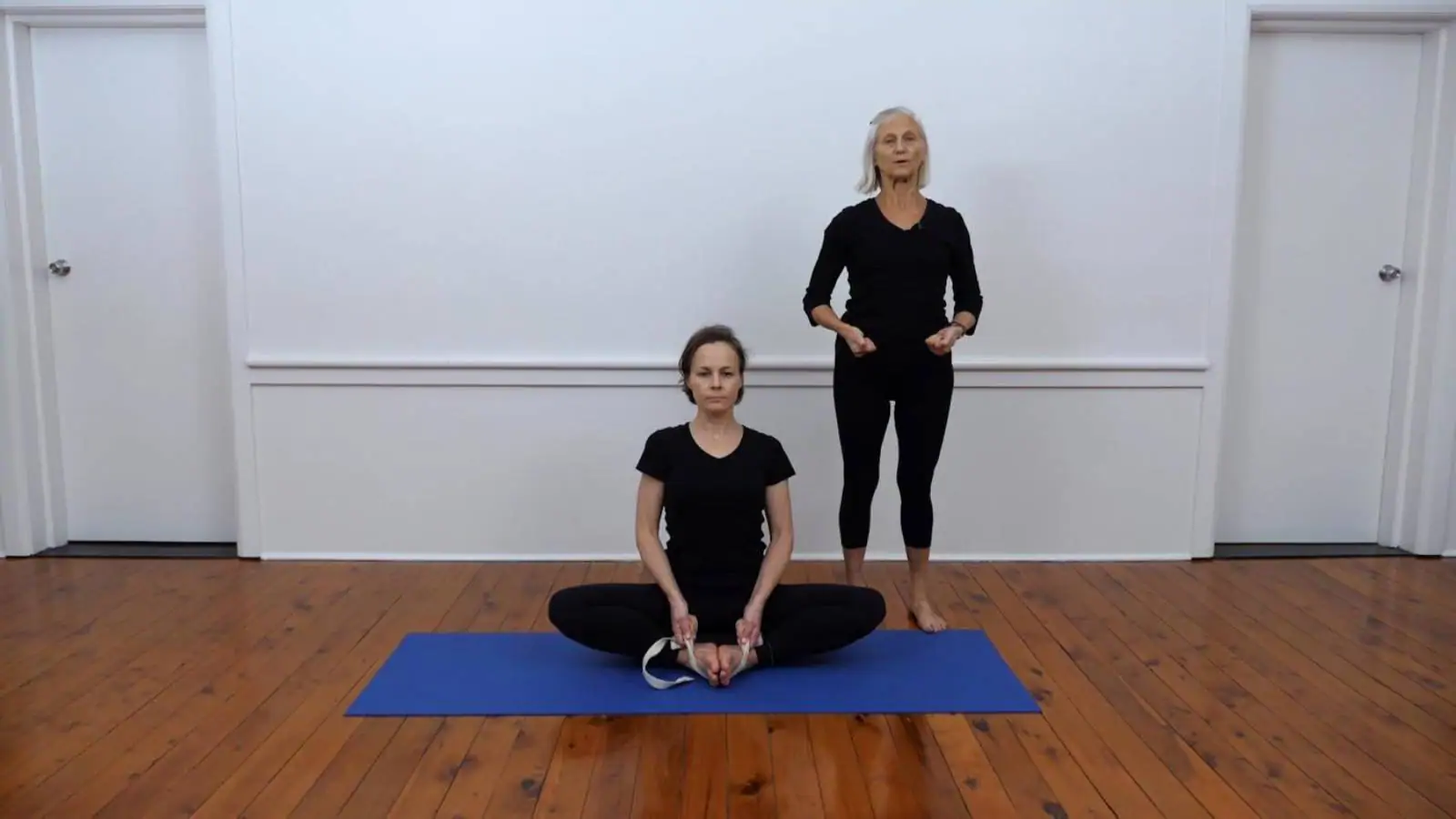 Shoulder Opening Standing Poses  Iyengar yoga poses, Iyengar yoga, Yoga  for back pain