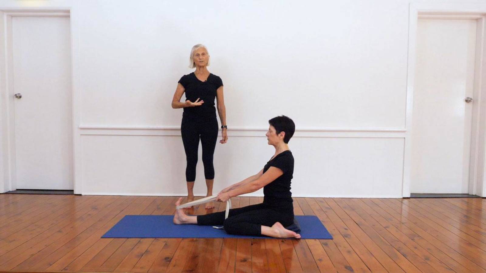 Daily sequence focusing on sitting poses and forward bends
