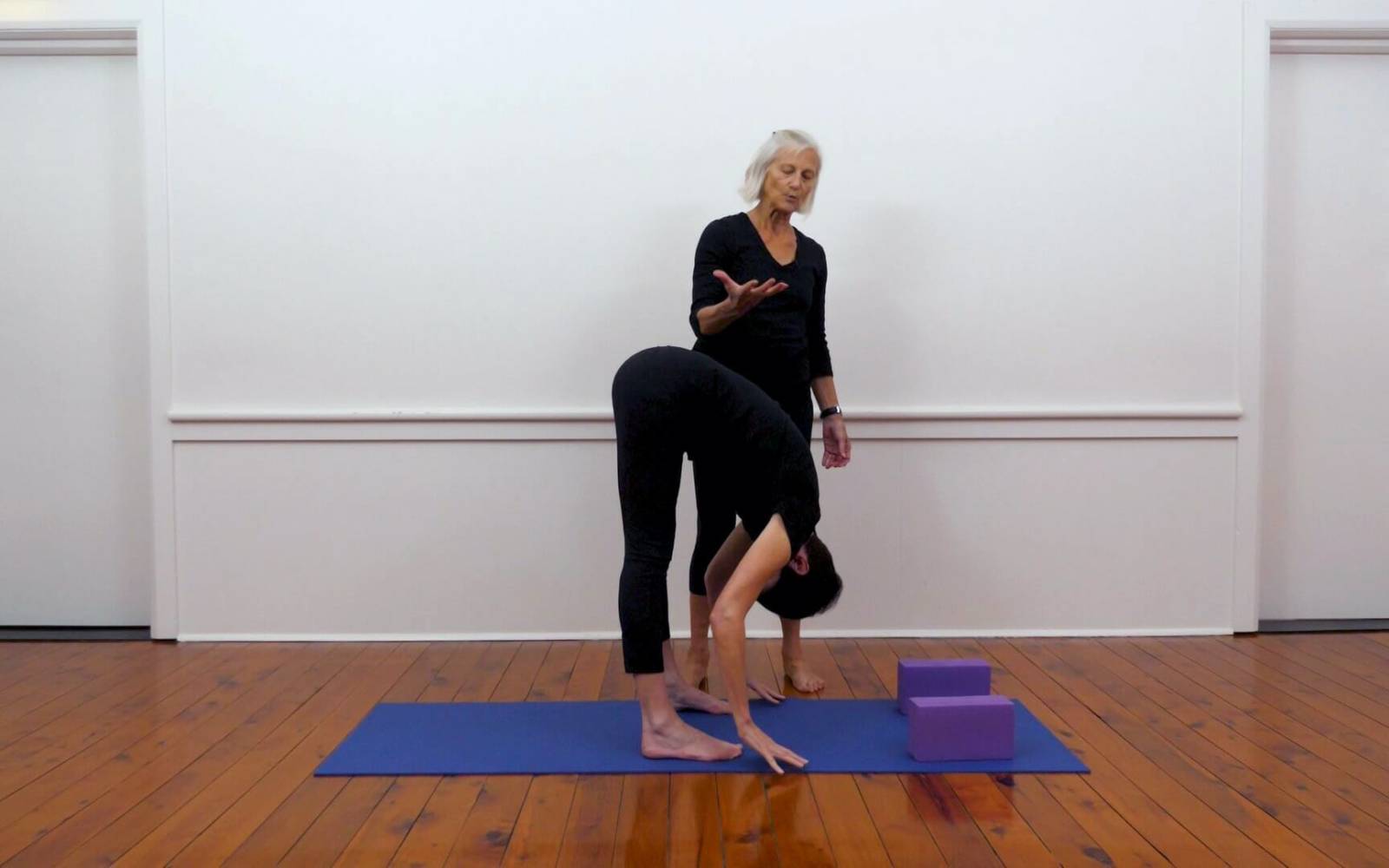 Online Iyengar yoga videos | Adapting your class practice for stiff hips