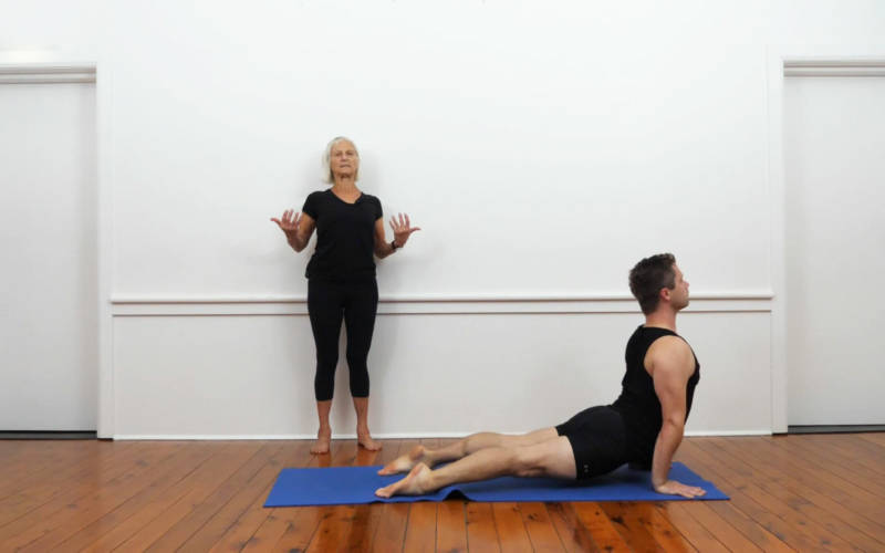 Online Iyengar yoga video thumbnail: Uplifting sequence when your mood and energy is flat