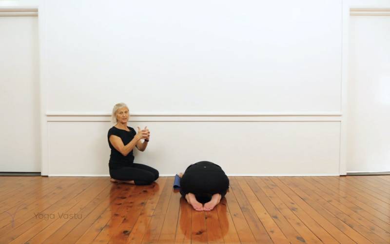 Revolved Side Angle Pose (Parivritta Parsvakonasana) | Iyengar Yoga