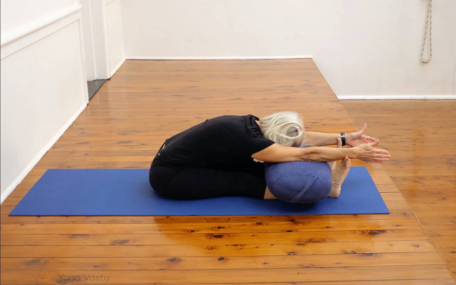 Online Iyengar yoga videos | Immune support and nerve calming sequence