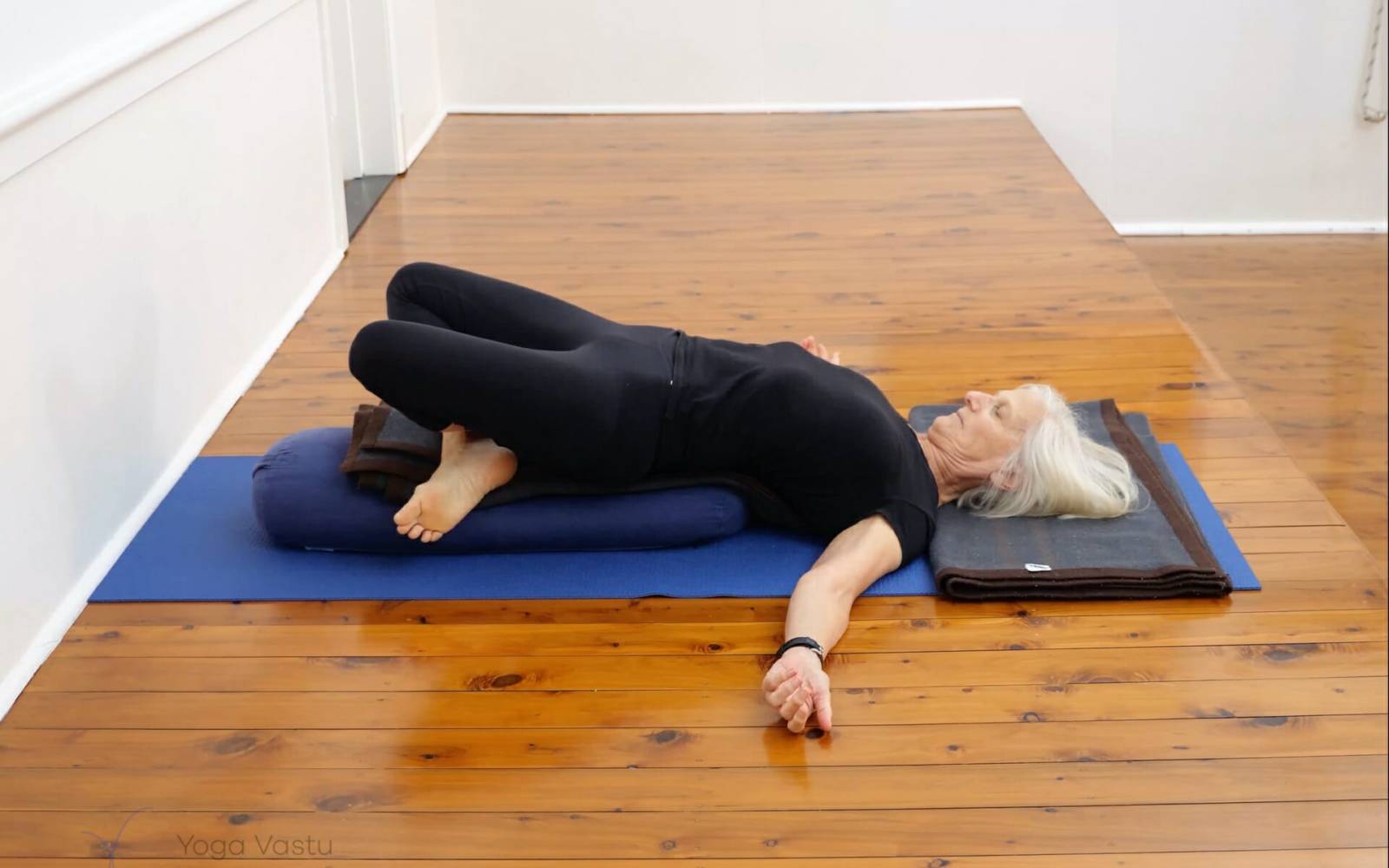 Online Iyengar yoga videos | Immune support and nerve calming sequence
