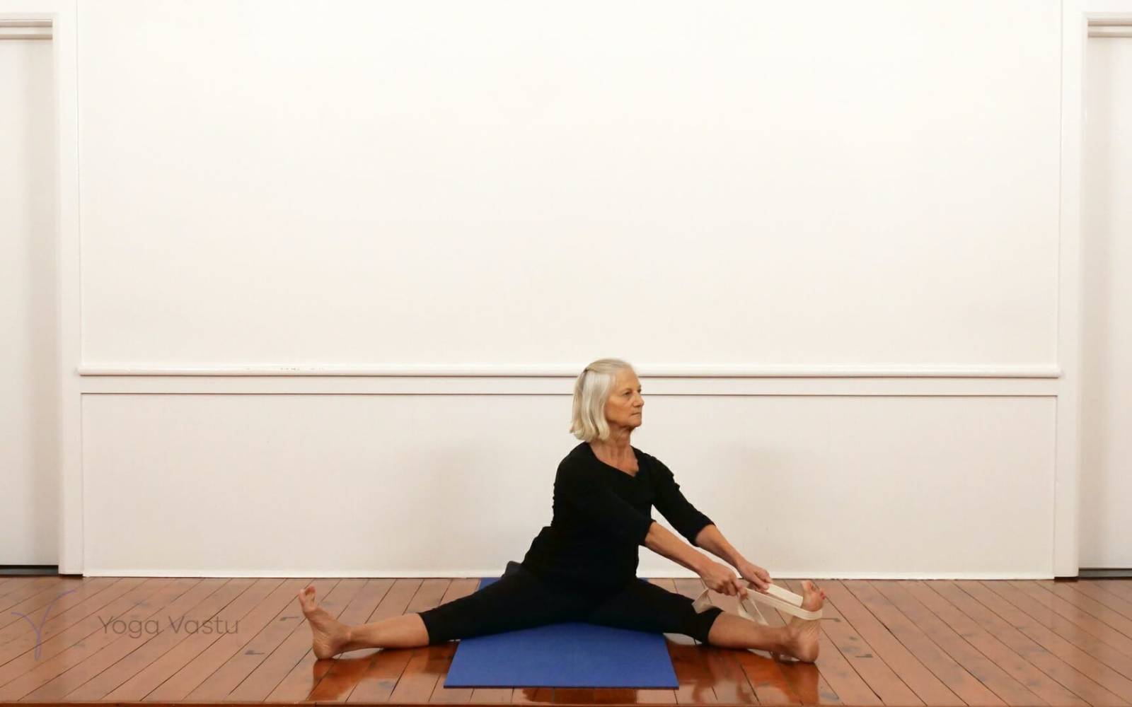 Seated Wide Legged Forward Bend - Yoga Print — Lotsy.co.uk