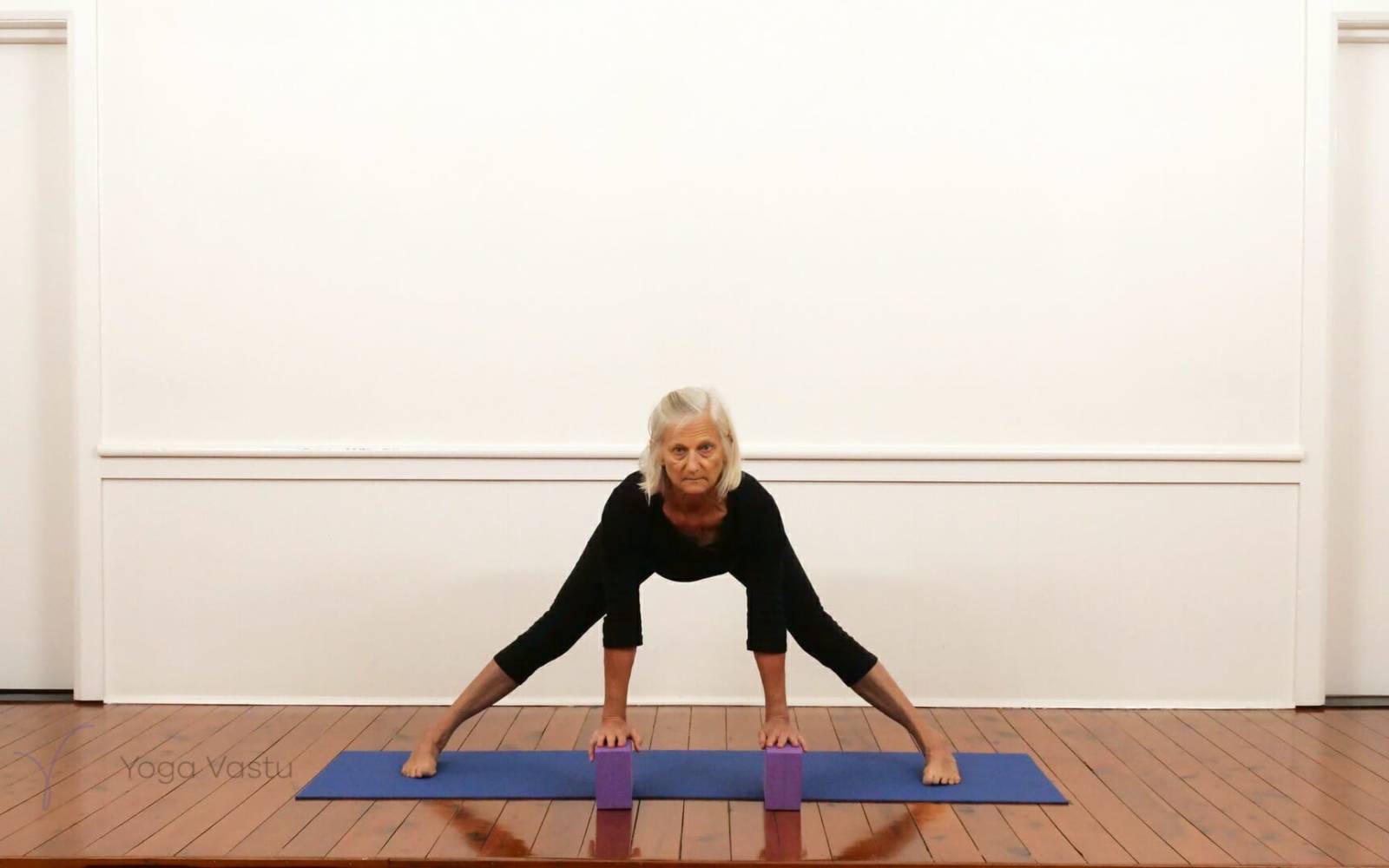 Online Iyengar yoga videos | Dynamic forward bend session (212)