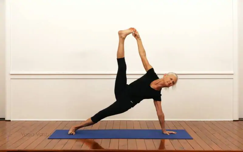 Vasisthasana II pose