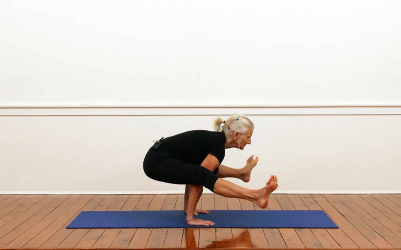 Basic shoulder blades work in supine, front-side-one leg balance-standing  asana, in forward extension and preparation to sirsasana – recorded classes  - 09.15 - Budapest - Online Iyengar