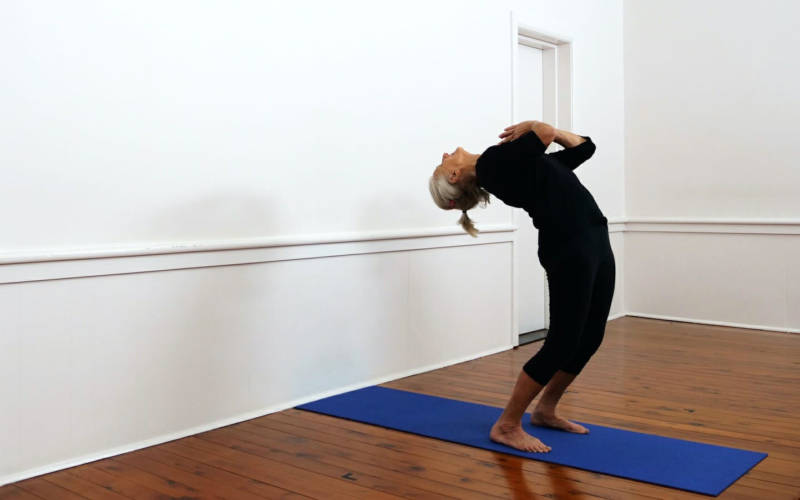 Standing Back Arch pose