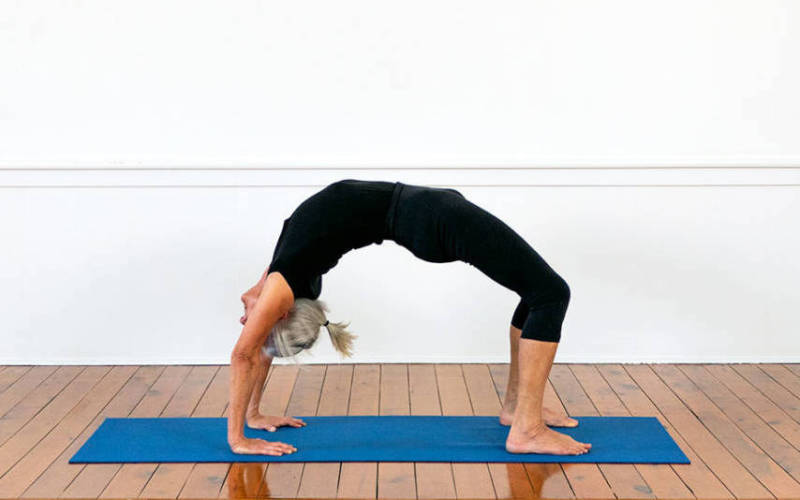 Wheel Pose Urdhva Dhanurasana Iyengar Yoga 