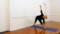Iyengar yoga video thumbnail: Diagonal standing poses for tight hips and sacrum (416)