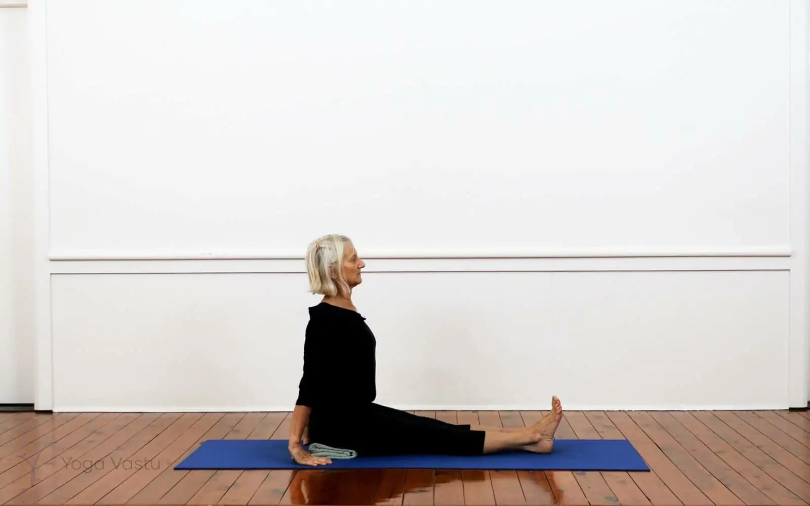 Online Iyengar yoga videos | Iyengar Yoga for Beginners (No Props) Session 6