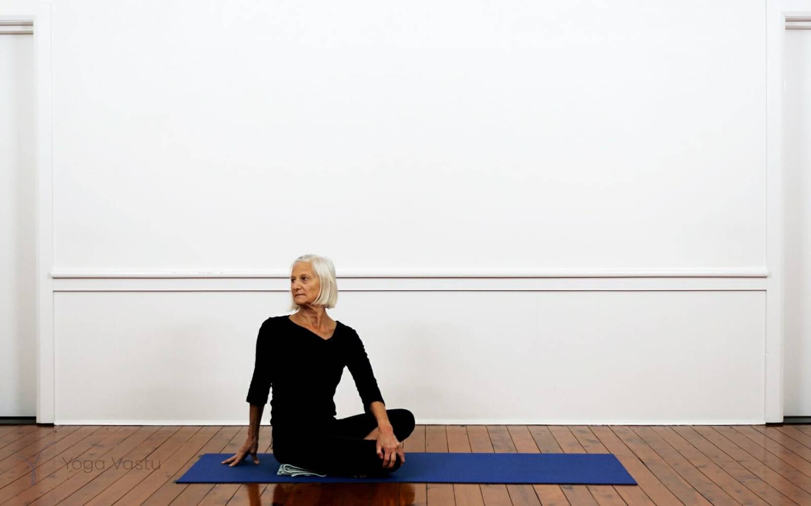 Online Iyengar yoga videos | Iyengar Yoga for Beginners (No Props) Session 6