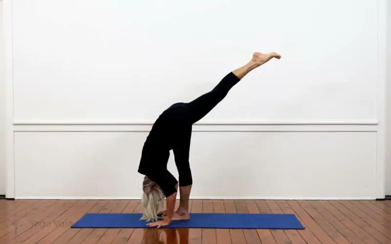 Urdhva Prasarita Eka Padasana pose
