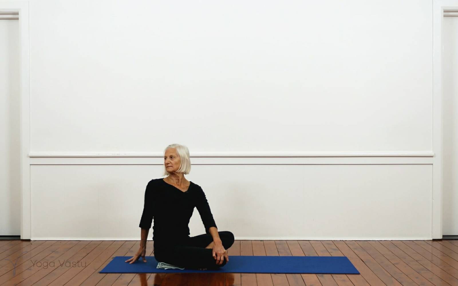 Online Iyengar yoga videos | Iyengar Yoga for Beginners (No Props) Session 5