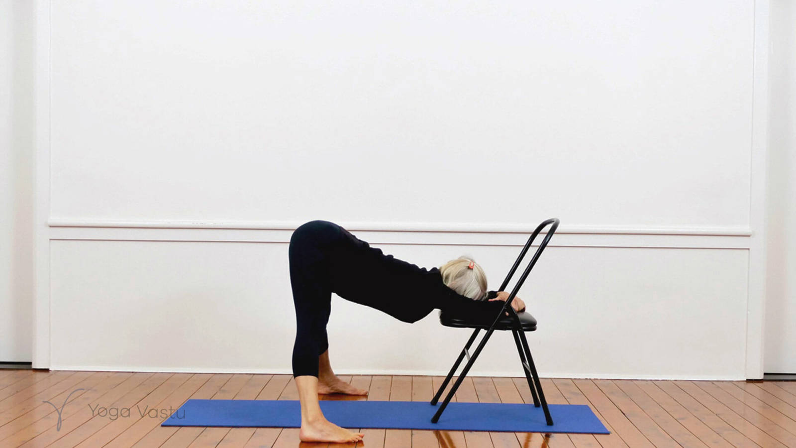 Restorative and pranayama with minimal props