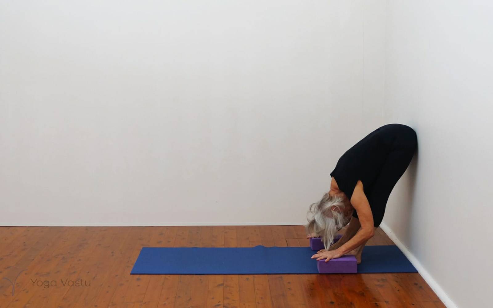 Online Iyengar yoga videos | Short restorative and nerve quietening sequence
