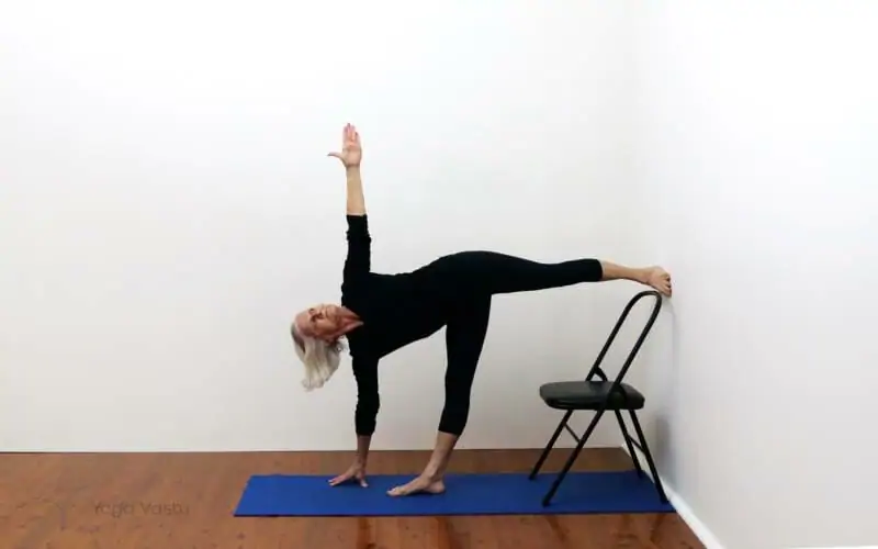 Online Iyengar yoga video thumbnail: Quieter sequence suited for menstrual cycle