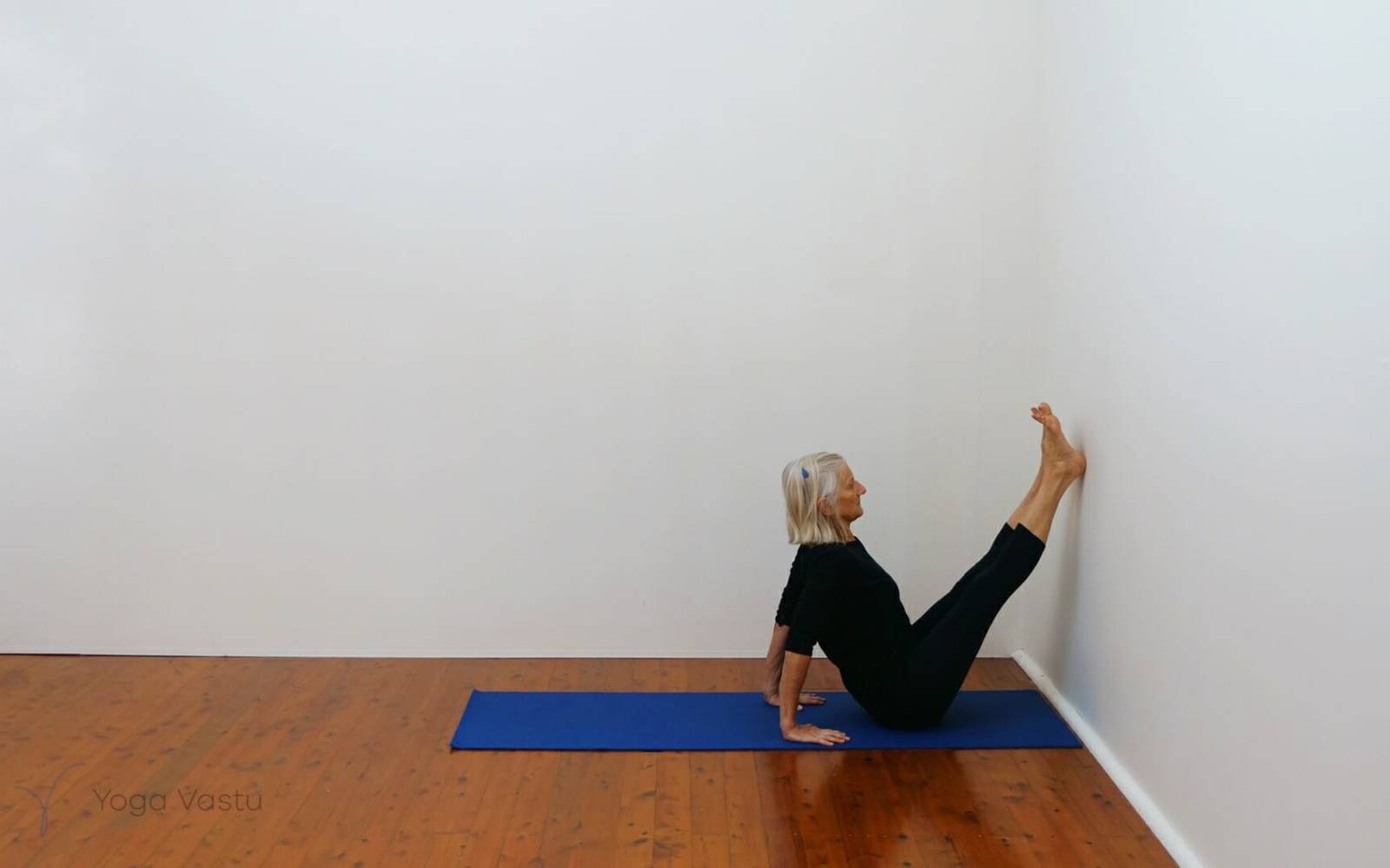 Online Iyengar yoga videos | Developing stability and focus using supports