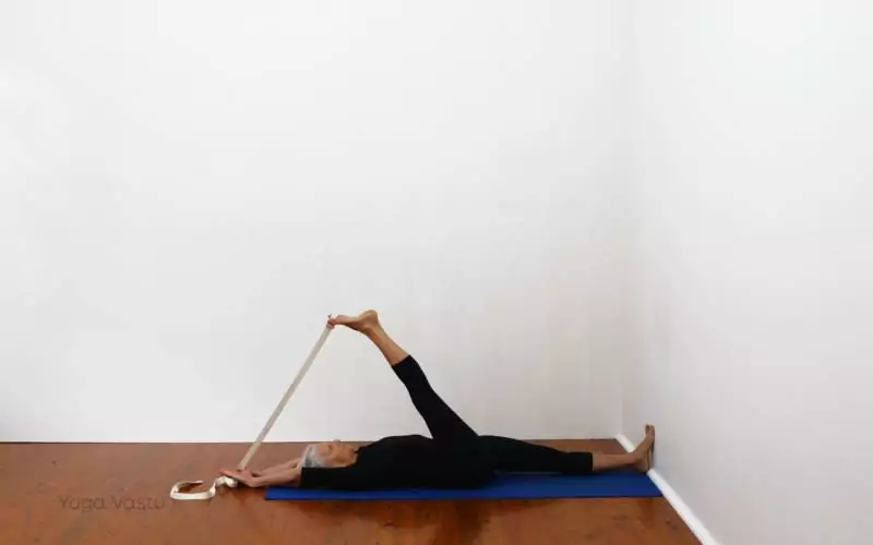 Iyengar yoga video thumbnail: Building stability and focus in restorative poses
