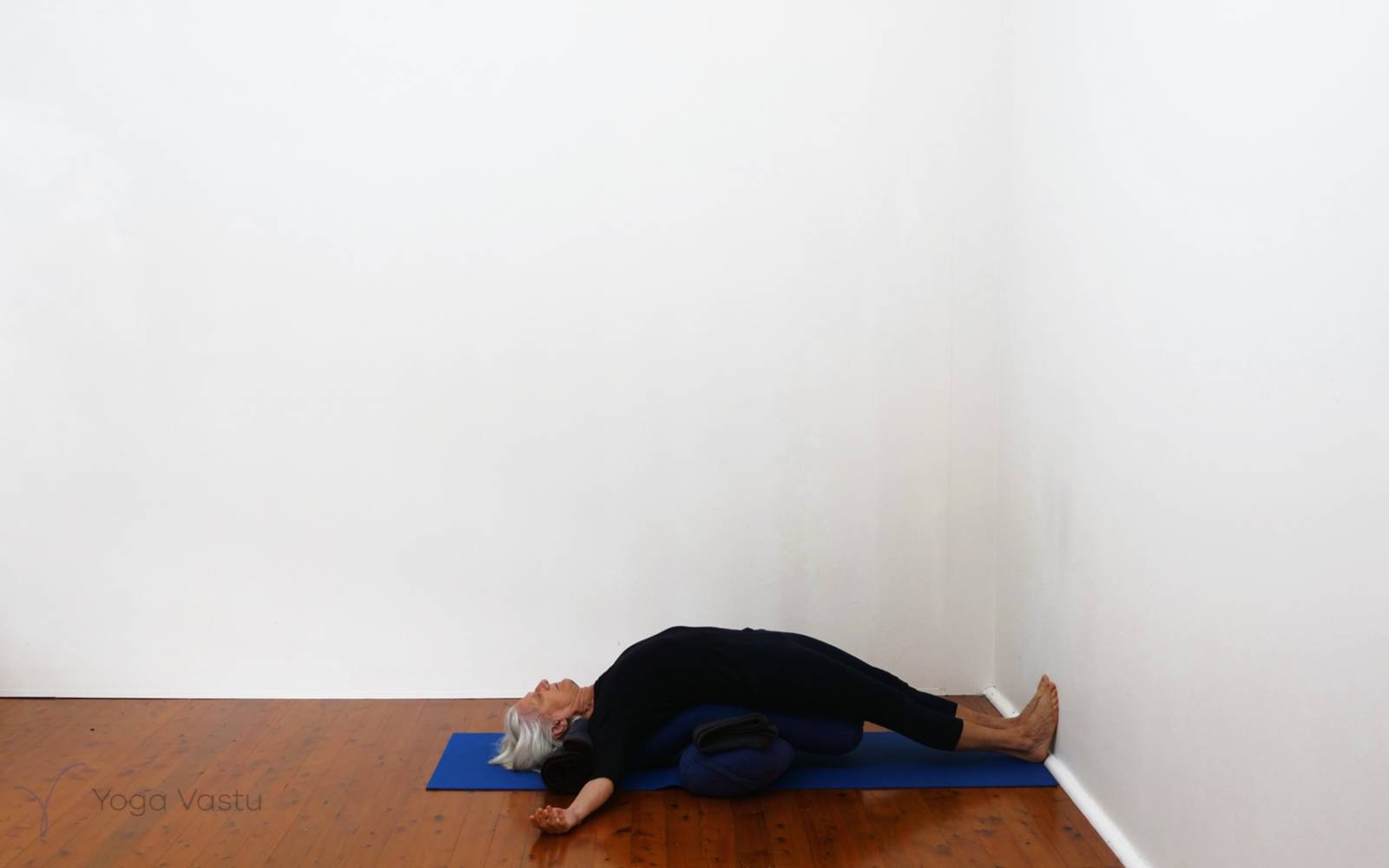 Online Iyengar yoga videos | Building stability and focus in restorative poses