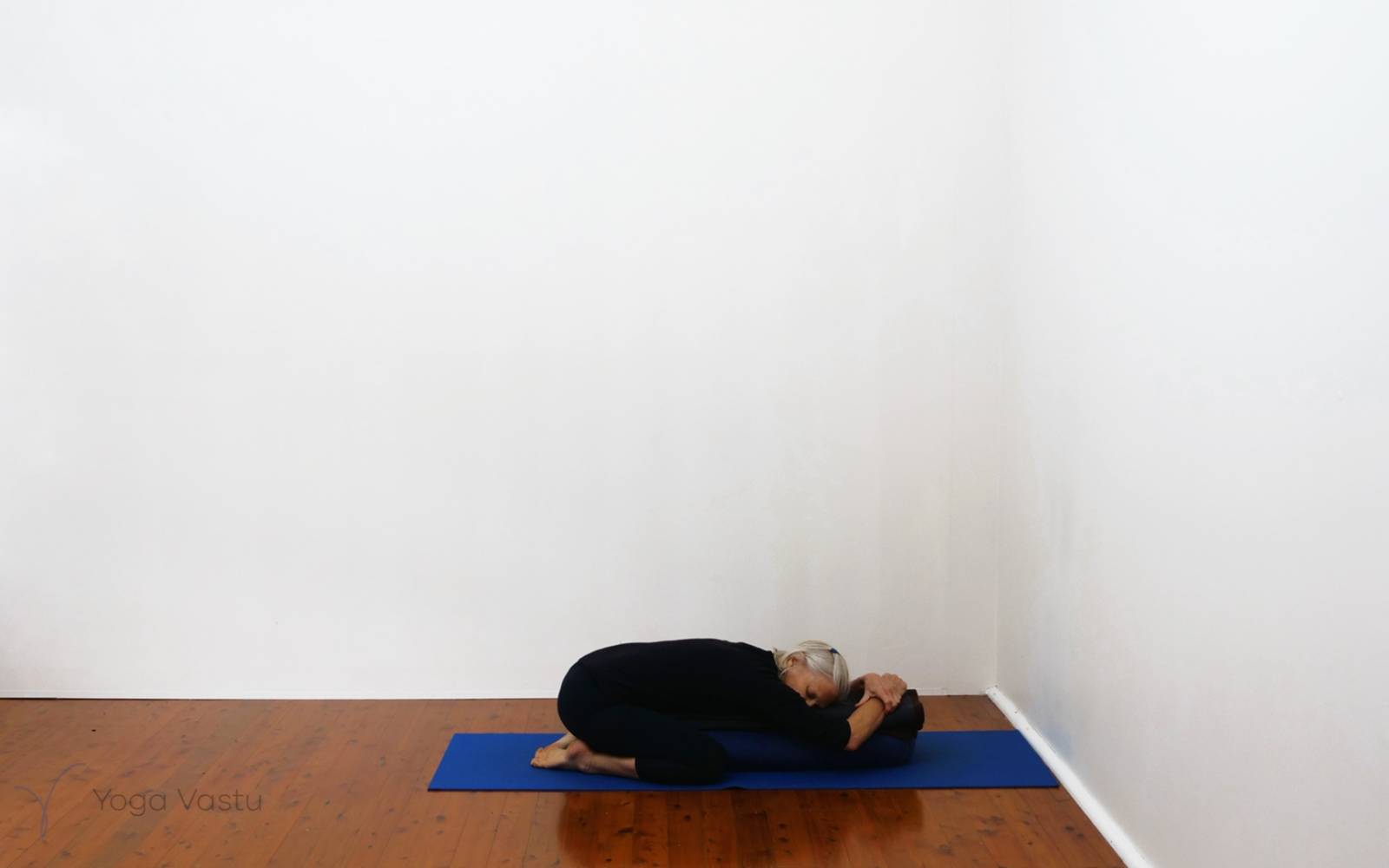 Online Iyengar yoga videos | Building stability and focus in restorative poses