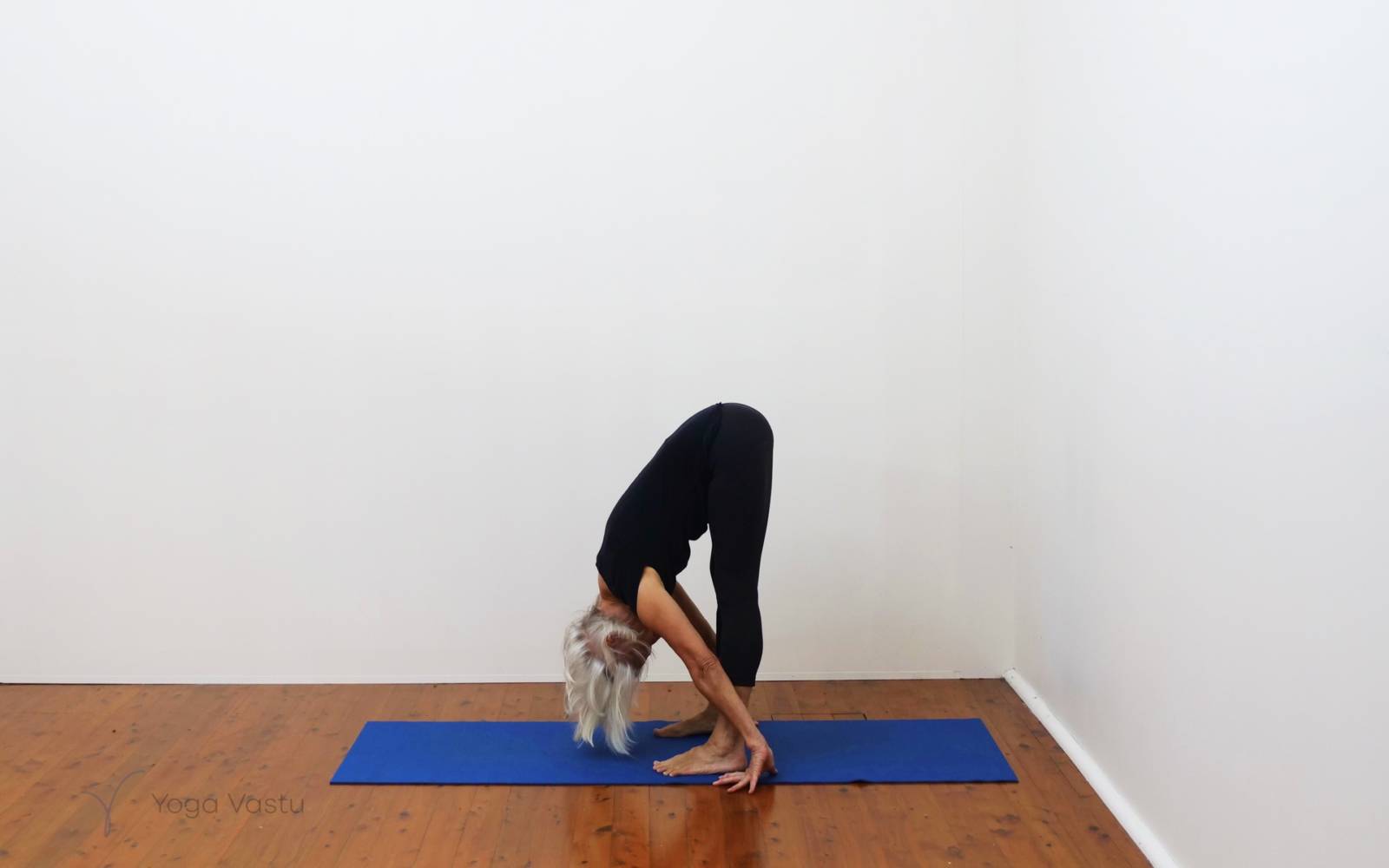 Standing poses with wall variations. Explore new ways of approaching the standing  pose asana group. This class uses a wall to aid balance