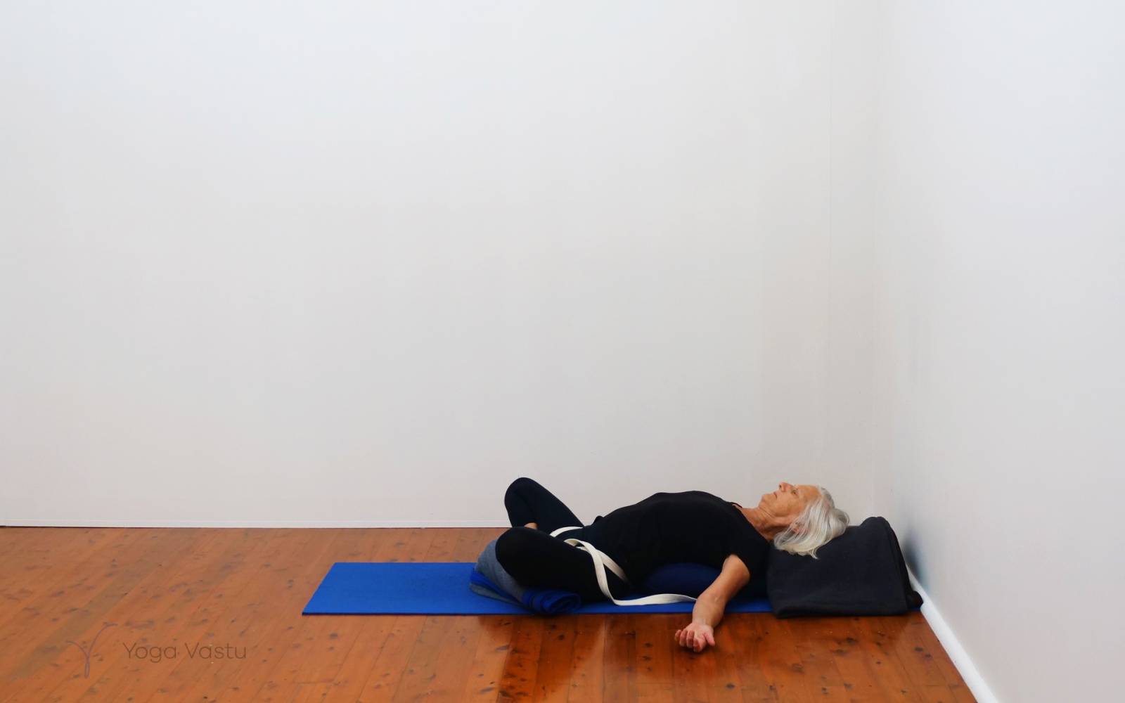 Online Iyengar yoga videos | Restorative and seated pranayama session for general level students