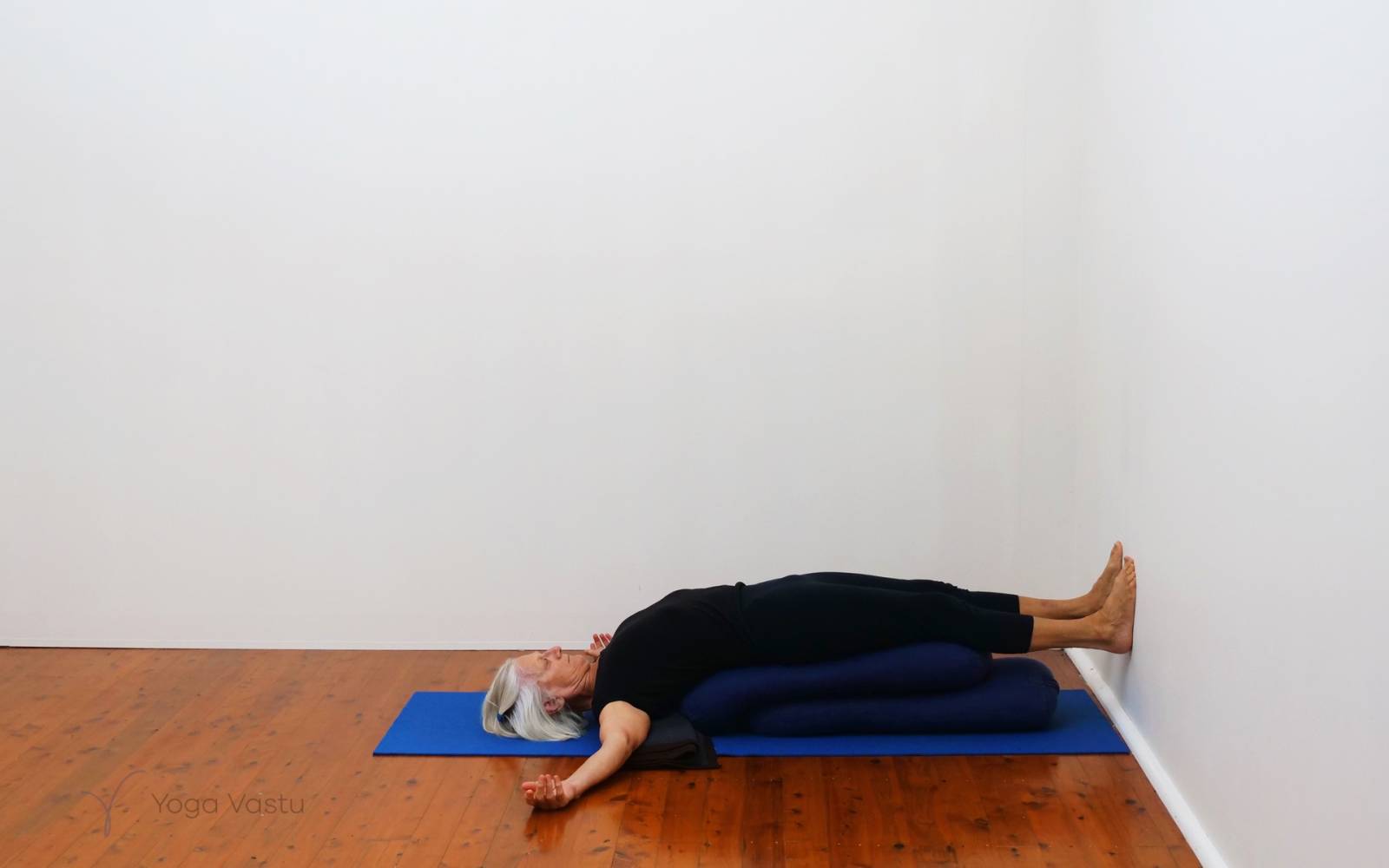 Online Iyengar yoga videos | Restorative and seated pranayama session for general level students
