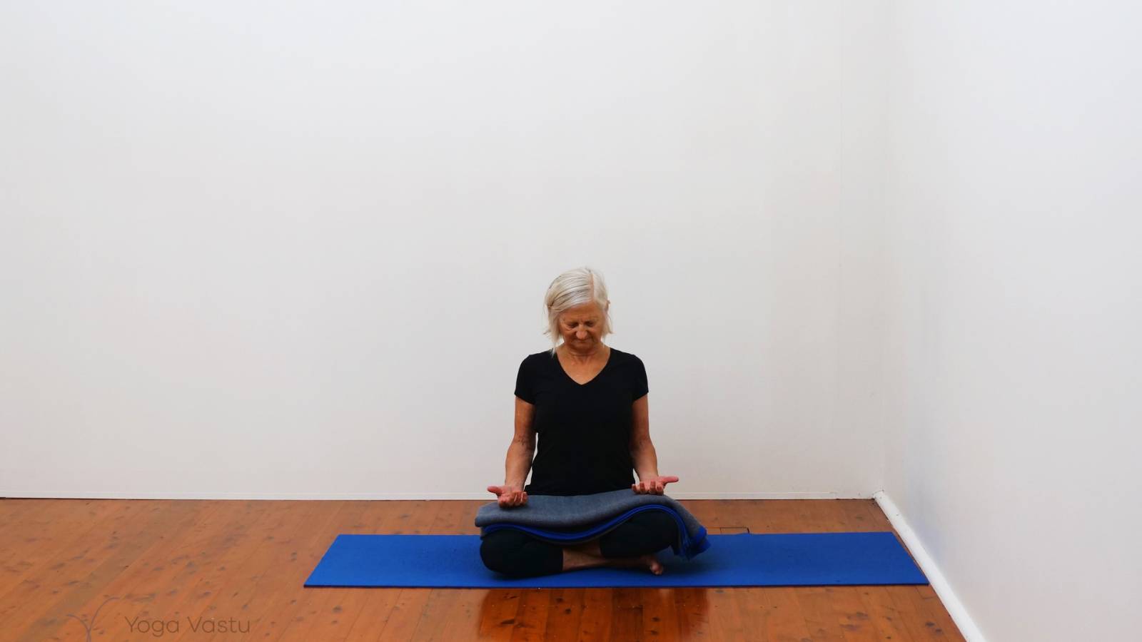 Restorative and seated pranayama session for general level students