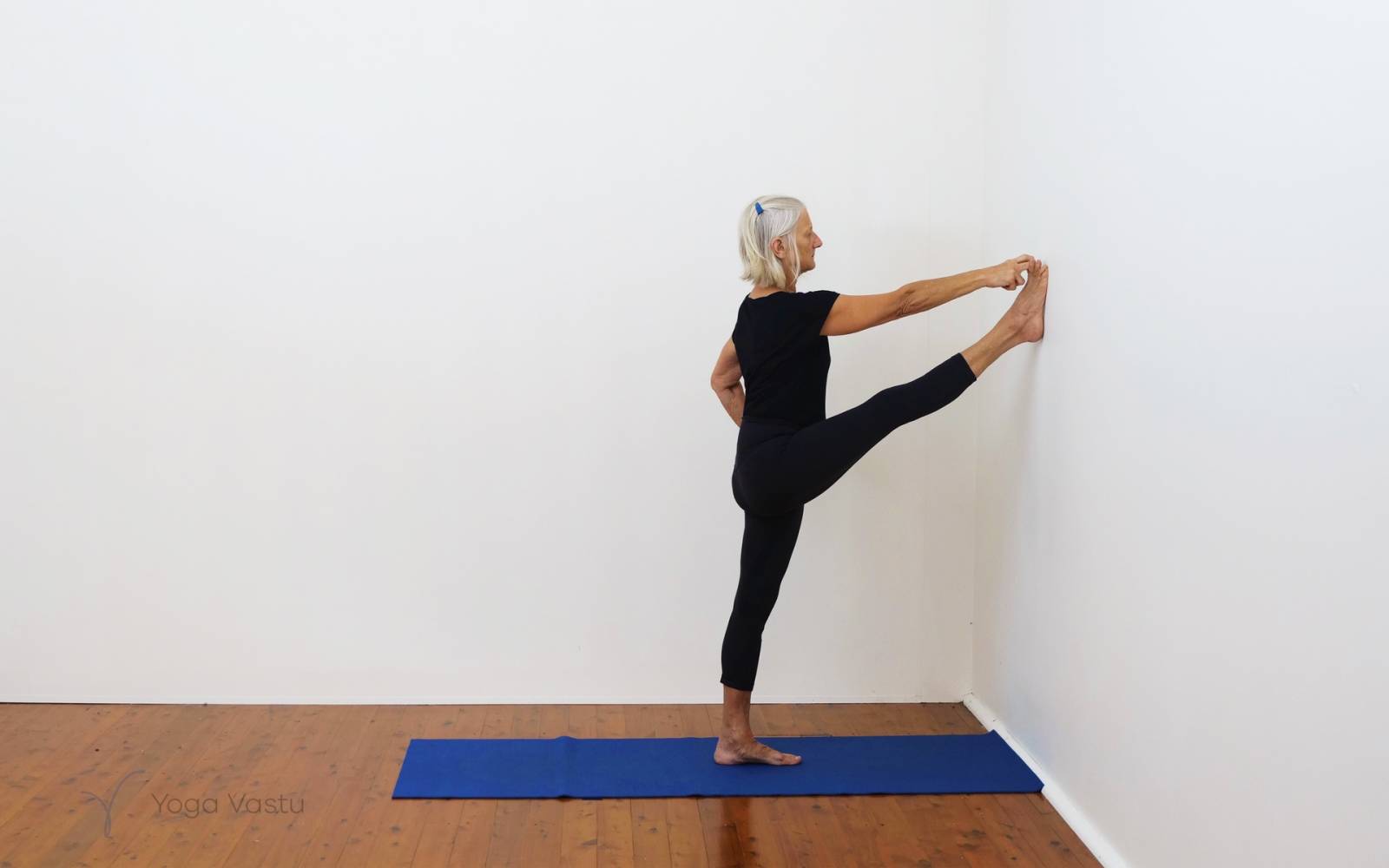 Online Iyengar yoga videos | Forward bends with emphasis on hips and hamstrings