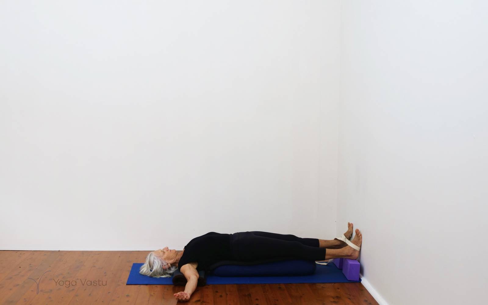 Online Iyengar yoga videos | Forward bends with emphasis on hips and hamstrings