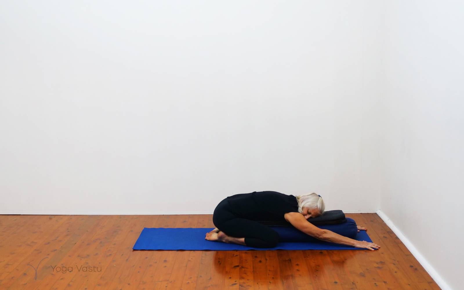 Online Iyengar yoga videos | Basic pranayama session (learning how to sit)