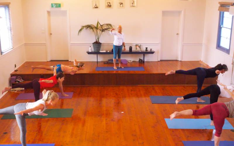 Iyengar yoga video thumbnail: Wednesday Advanced Term 2 (Standing Poses)
