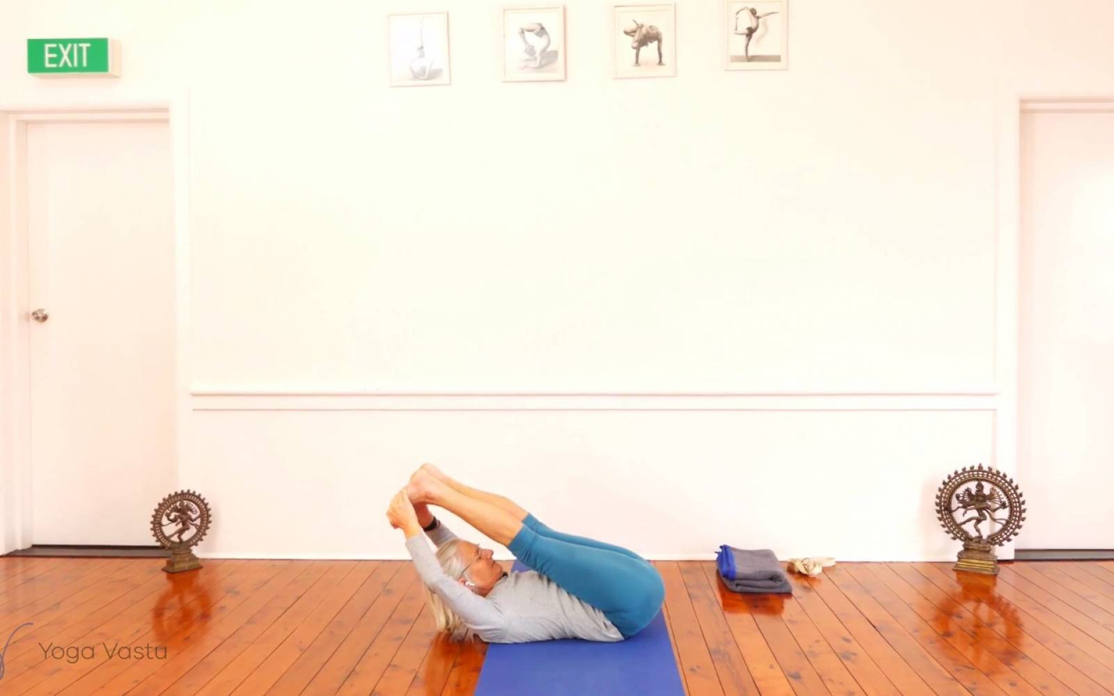 Online Iyengar yoga videos | Forward Bends with a Focus on the Inner Groin (Advanced)