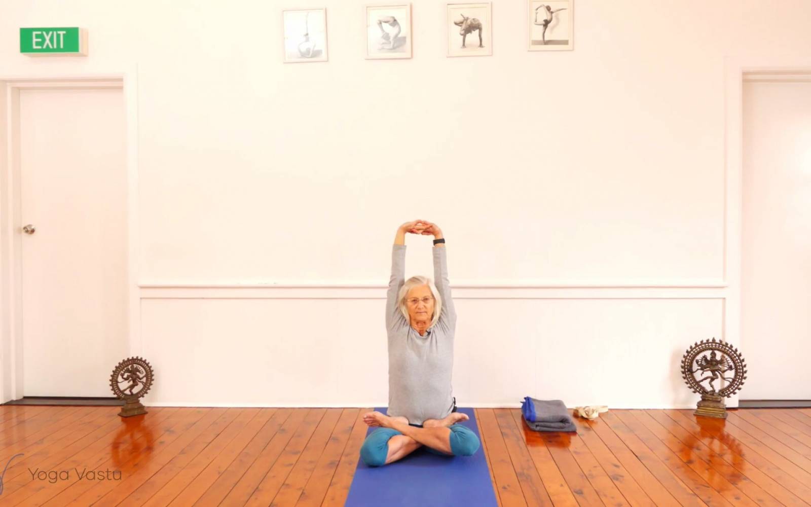 Online Iyengar yoga videos | Forward Bends with a Focus on the Inner Groin (Advanced)