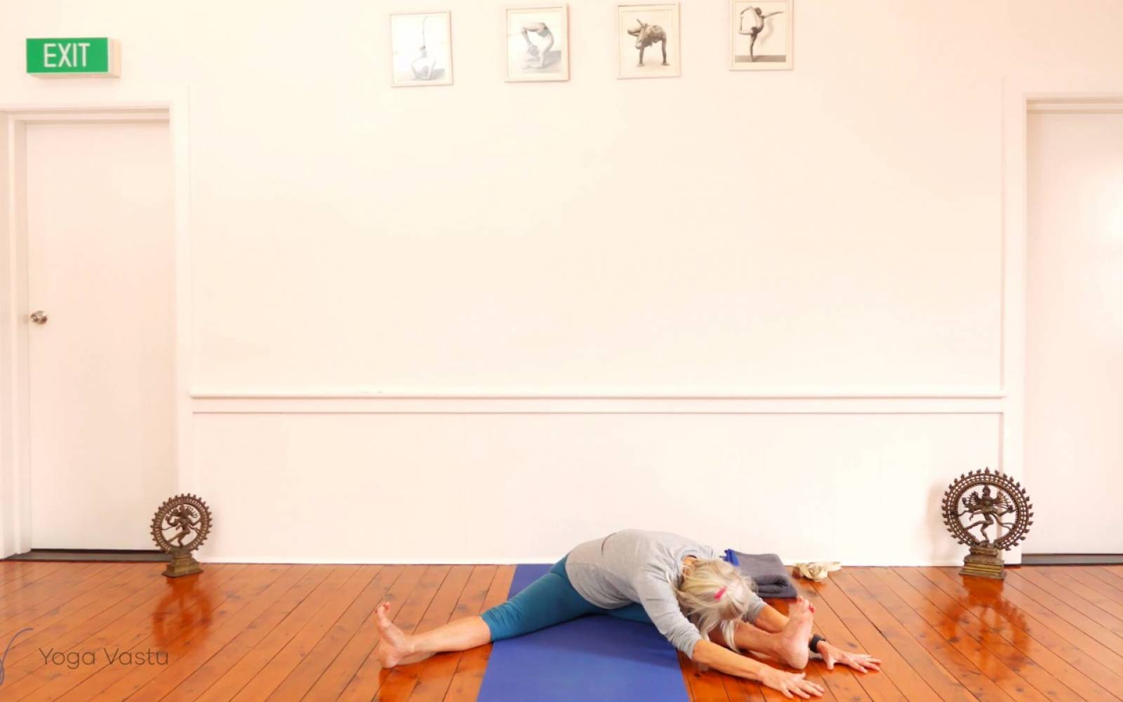 Online Iyengar yoga videos | Forward Bends with a Focus on the Inner Groin (Advanced)