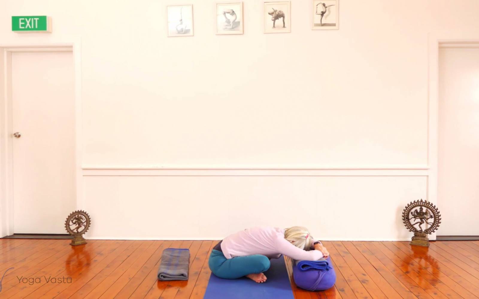 Online Iyengar yoga videos | Forward Bends with a Focus on the Inner Groin (Advanced)