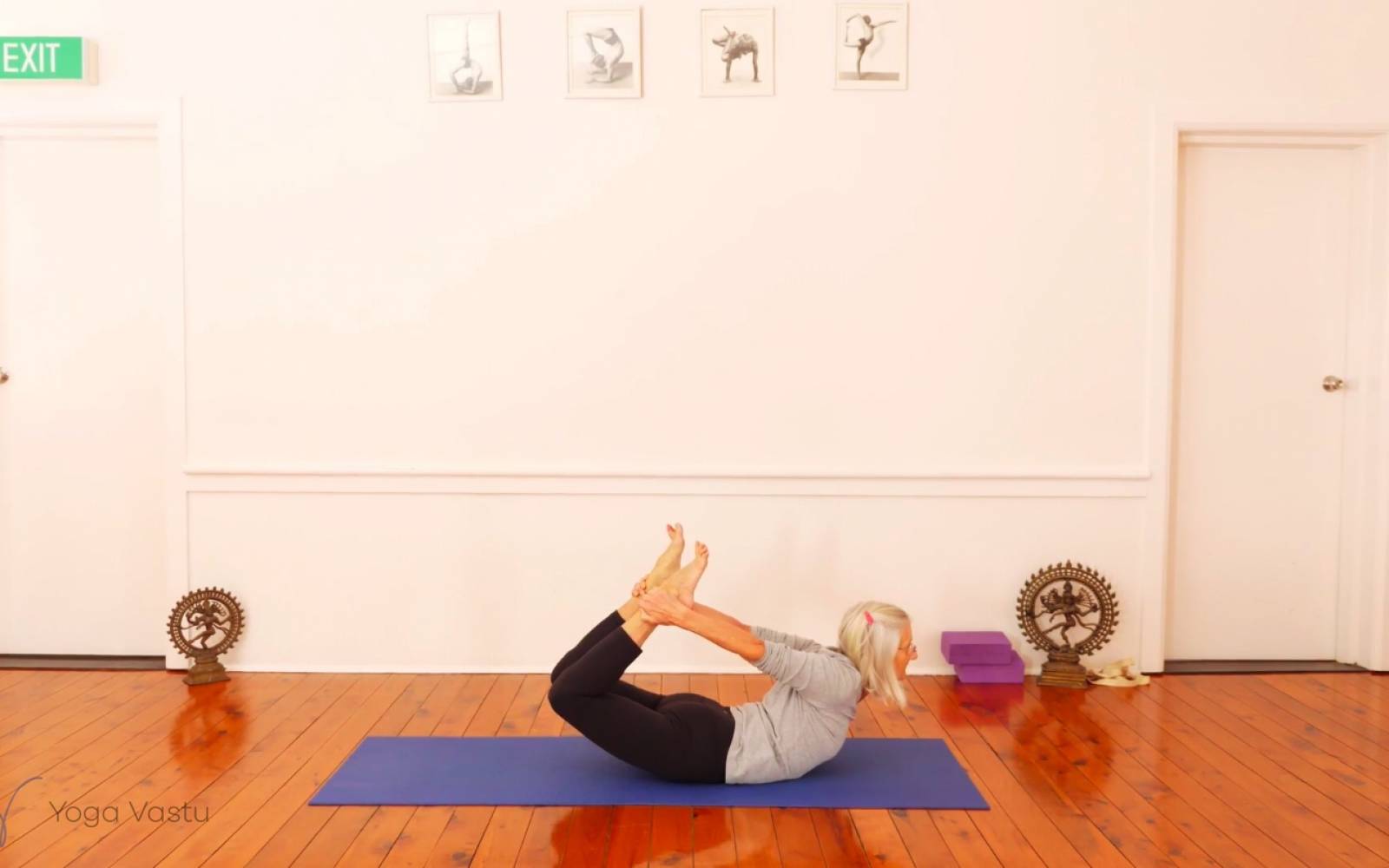 Online Iyengar yoga videos | Intense Backbends Class with Splits (Advanced)