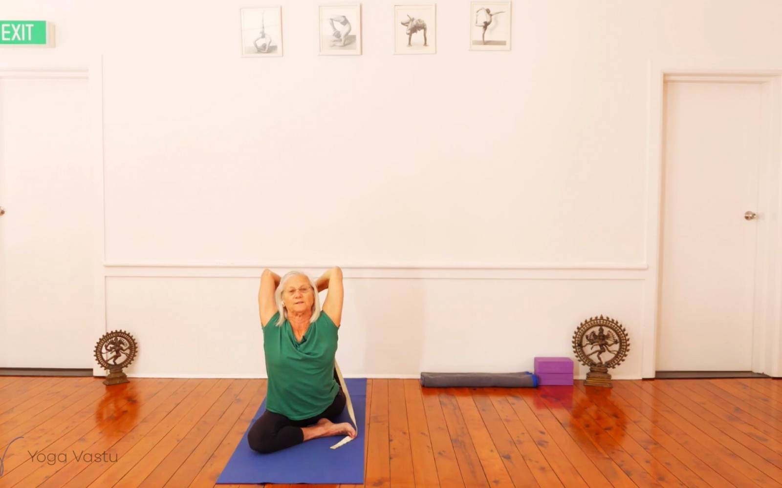 Online Iyengar yoga videos | Intense Backbends Class with Splits (Advanced)