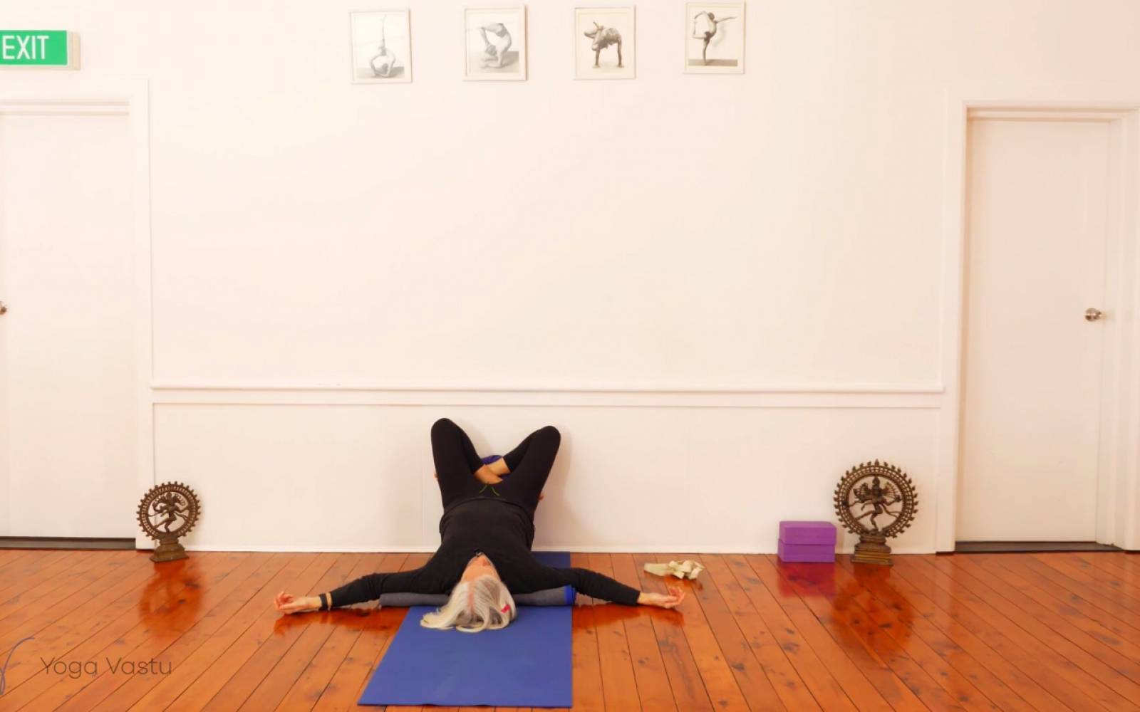 Online Iyengar yoga videos | Intense Backbends Class with Splits (Advanced)