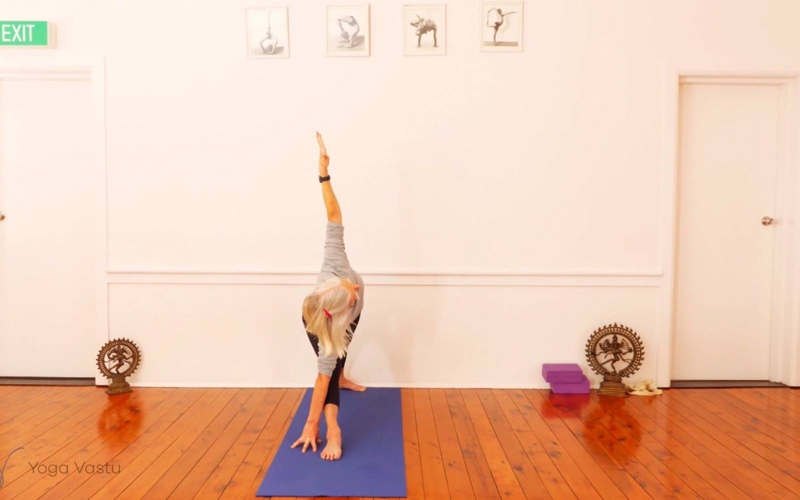 Online Iyengar yoga videos | Intense Backbends Class with Splits (Advanced)